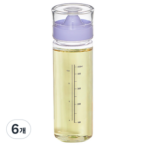 씨밀렉스 실리콘 오일 양념병 퍼플, 500ml, 6개