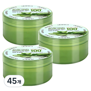라라폴리 알로에베라 수딩젤, 300ml, 45개