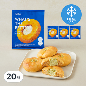 널담 고단백 저당 쫀득빵 토마토바질 (냉동), 85g, 20개, 1개입