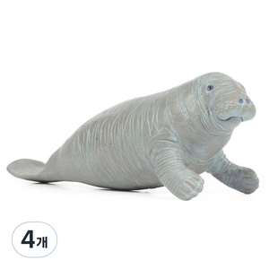 사파리엘티디 피규어 273929 매너티 Manatee, 4개