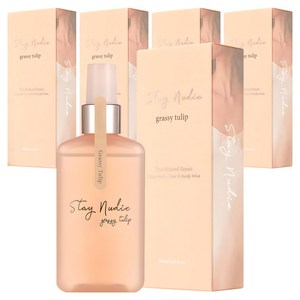 바디홀릭 스테이누디 헤어 앤 바디미스트 그래시 튤립, 100ml, 5개