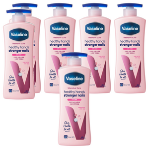바세린 인텐시브 케어 헬씨 핸드 앤 네일 로션, 400ml, 6개