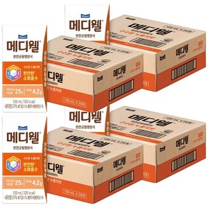 메디웰 구수한 누룽지맛 완전균형영양식, 120ml, 96개