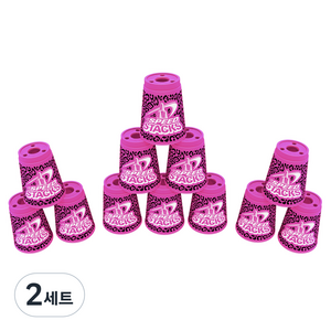스피드스택스 프리미엄 스탠다드 레오파드 컵 12p, 혼합색상, 2세트