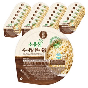곰곰 소중한 우리쌀 현미밥, 210g, 24개 골드박스 특가