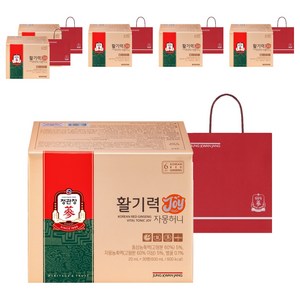 정관장 정품 활기력 JOY + 쇼핑백, 20ml, 180개