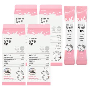 밀키튼 키즈 우유칼슘 25포, 500g, 4개
