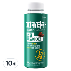 피키타카 대상 초코 푸드쉐이크, 40g, 10개
