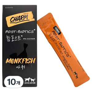 페피테일 반려동물 참 포스트 플러스 아귀 짜먹는 영양제, 150g, 장건강/유산균, 10개