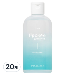 에뛰드 립 앤 아이 리무버, 250ml, 20개