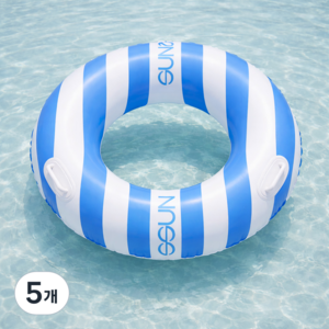 SSUN 아동용 물놀이 튜브 60cm, 블루, 5개