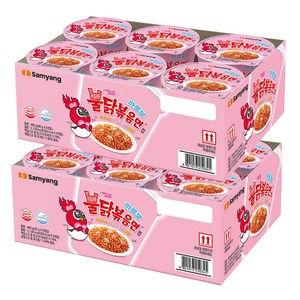 불닭볶음면 까르보 컵 80g, 12개