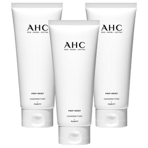 AHC 프렙 리셋 클렌징 폼, 150ml, 3개