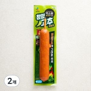 맥스봉 청양고추 후랑크, 80g, 2개