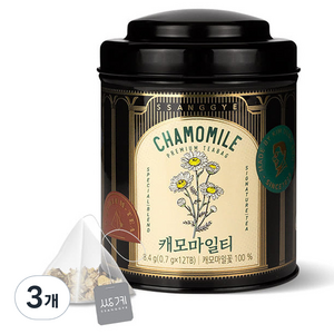쌍계명차 티 마스터 캔 캐모마일티, 700mg, 12개입, 3개