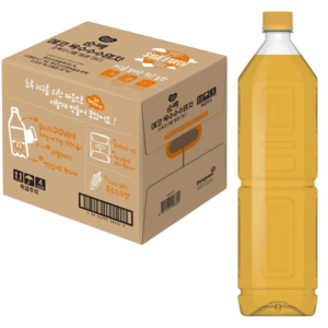 동원 순백 에코 옥수수 수염차 무라벨, 1.5L, 12개