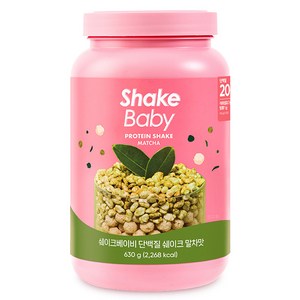 쉐이크베이비 락토컷 프로틴 말차맛, 630g, 1개