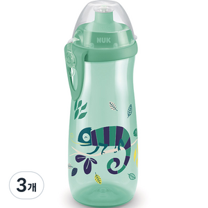 누크 주니어 스포츠컵, 450ml, 3개, 카멜레온