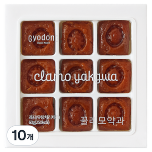 교동한과 끌레모약과, 60g, 10개