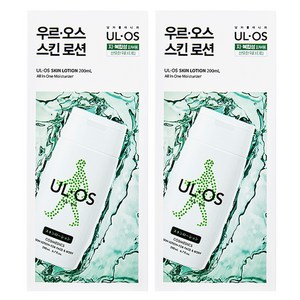 우르오스 올인원 모이스처라이저 스킨로션 지복합성, 200ml, 2개
