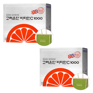 고려은단 비타민C 1000 + 쇼핑백, 180정, 2개
