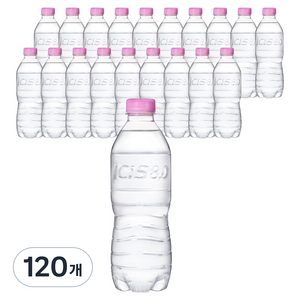 아이시스 8.0 초경량 페트 생수 무라벨, 500ml, 120개