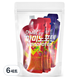 하이뮨 일동후디스 아미노포텐 러너패키지 세트 260g, 6세트