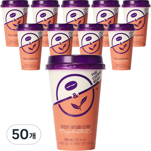 커피빈 헤이즐넛 라떼, 300ml, 50개