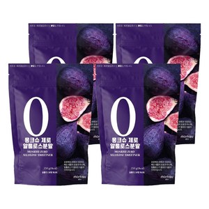 몽크슈 제로 알룰로스 분말, 350g, 4개