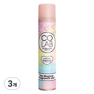 코랩 드라이샴푸 유니콘, 200ml, 3개