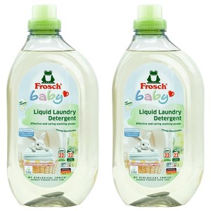 프로쉬 베이비 액상 세탁세제, 1.5L, 2개