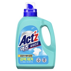 액츠 퍼펙트 실내건조 드럼용 프레시 플로럴향 액상세제 본품, 3.2L, 1개입, 1개 골드박스 특가