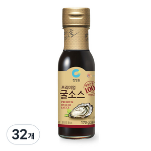 청정원 프리미엄 굴소스, 170g, 32개