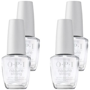오피아이 탑코트, 투명, 4개, 15ml