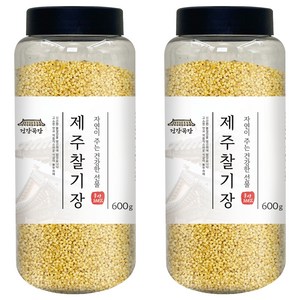 건강곡간 제주 찰기장, 600g, 2개