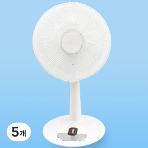더자리 프리미엄 선풍기 안전망 스토퍼 타입, 화이트, 5개
