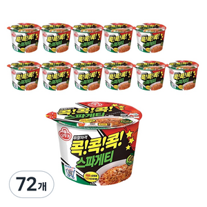 오뚜기 콕콕콕 스파게티, 120g, 72개
