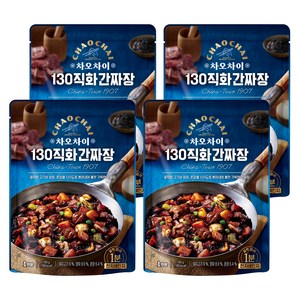 차오차이 130 직화 간짜장, 180g, 4개