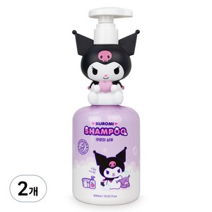 아텍스 쿠로미 약산성 샴푸 사과향, 400ml, 2개