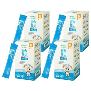 루솔 굿케어키즈 칼슘젤리 20p, 300g, 4개
