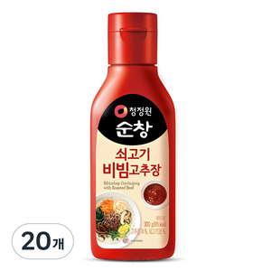 청정원순창 쇠고기 비빔고추장, 300g, 20개