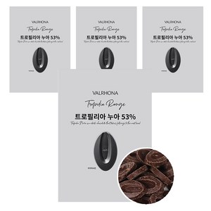 발로나 트로필리아 누아, 500g, 4개