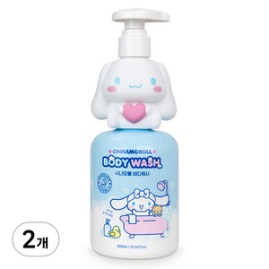 아텍스 유아용 시나모롤 약산성 바디워시 베이비파우더향, 400ml, 2개