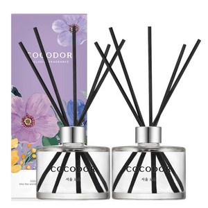 코코도르 시그니처 디퓨저, 서울로즈, 200ml, 2개