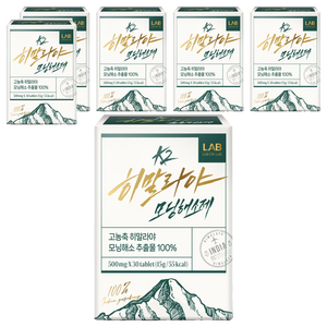 랩온랩 정품 K2 히말라야 모닝해소제, 30정, 6개