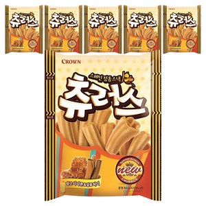 크라운 츄러스, 84g, 6개