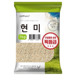 대구농산 건강한밥상 국산 특등급 현미, 1kg, 1개