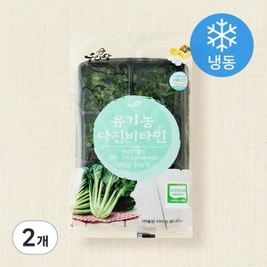 우리땅 유기농 인증 다진 비타민 (냉동), 100g, 2개