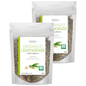 다비앙 유기농 레몬그라스 허브차, 40g, 2개, 1개입
