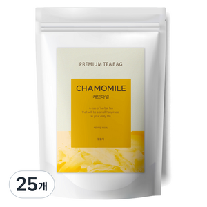 유리아 캐모마일차 삼각티백, 1.2g, 30개입, 25개